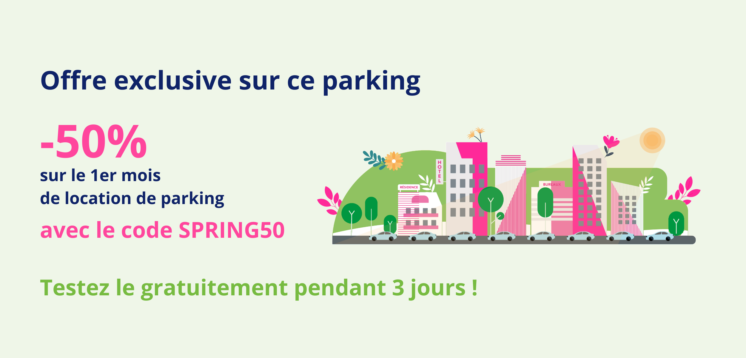 encart promotionnel de l'offre
