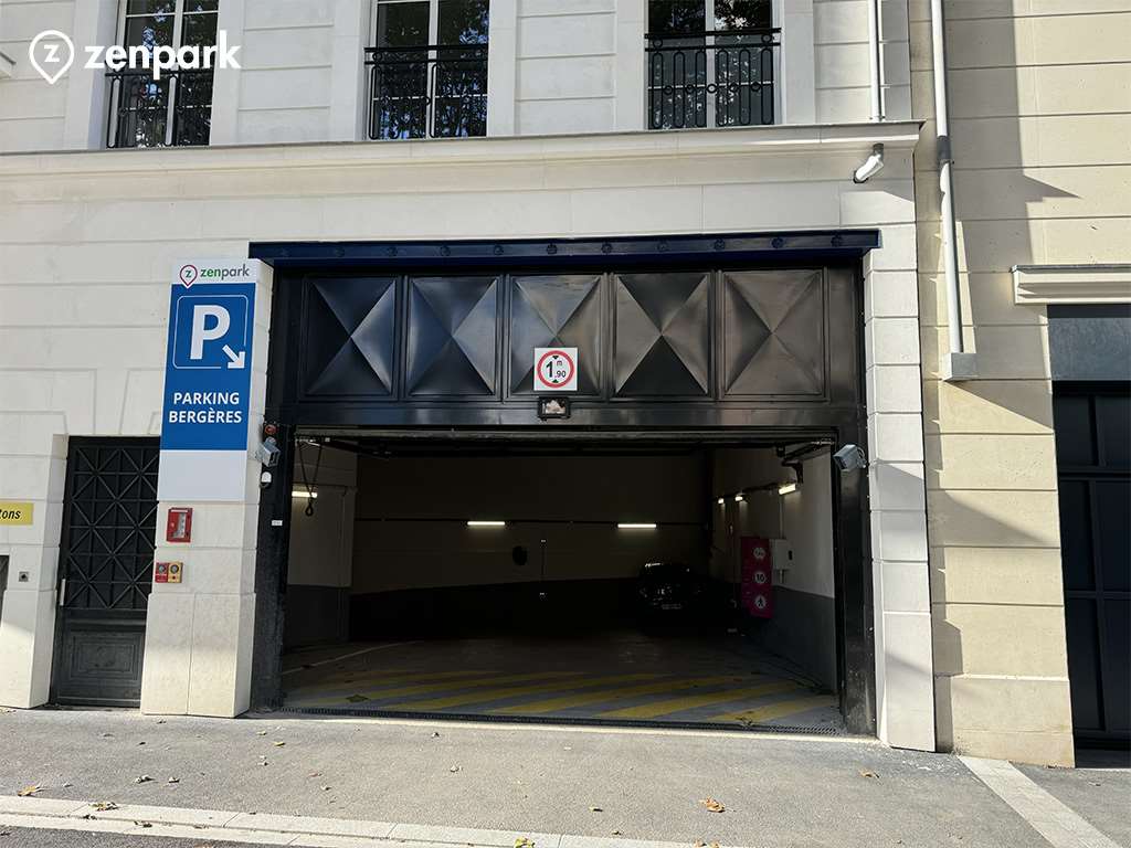 Puteaux - Bergères - Rue des Rosiers - Parking réservable en ligne - Puteaux