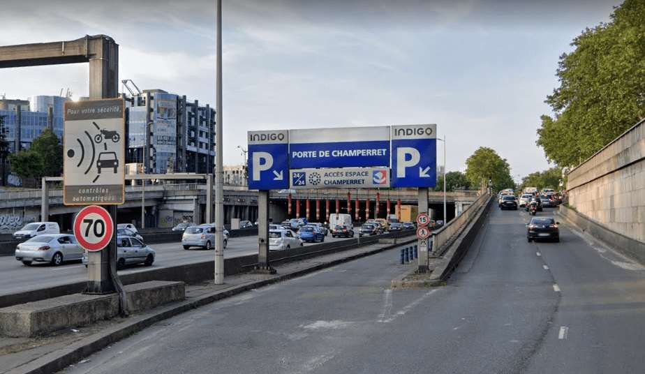 Paris - Porte de Champerret - Indigo - Parking réservable en ligne - Paris