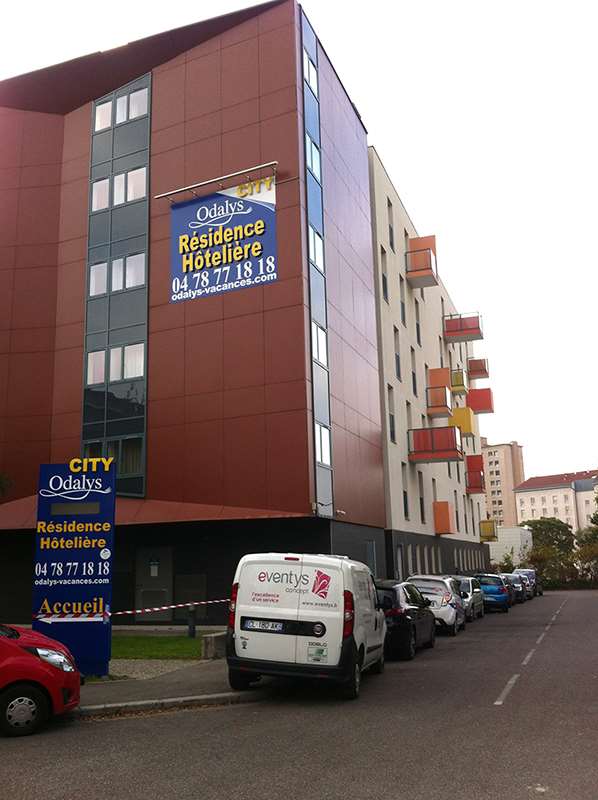 Lyon - Hôpital Desgenettes - Odalys - Parking réservable en ligne - Lyon