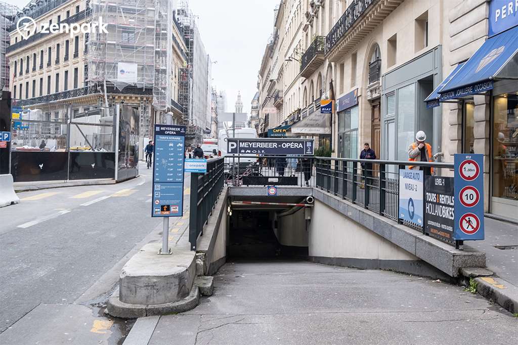 Paris - Opéra - Chaussée d’Antin - Parking réservable en ligne - Paris